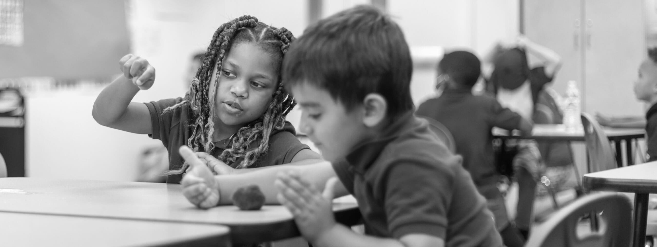 Children at school